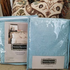 2 Standard Decorative Quilited Pillow Shams